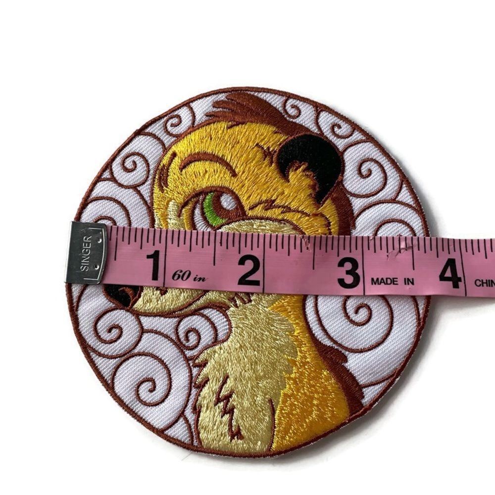 Meerkat Large Embroidered Patch - Picture 2 of 3